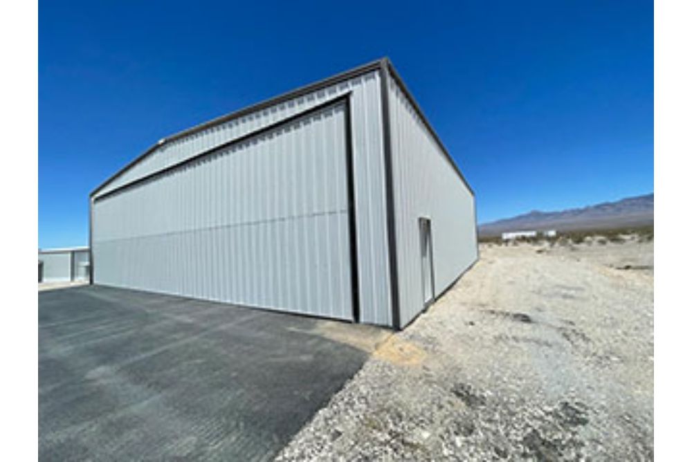 Steel Aircraft Hangar In Pahrump