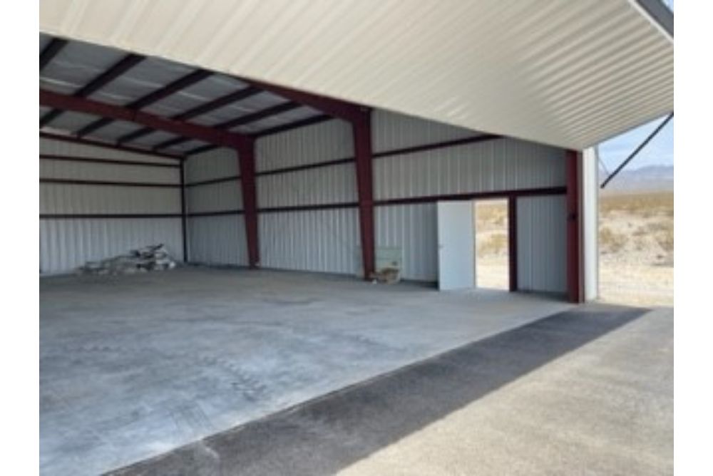 Steel Aircraft Hangar In Pahrump