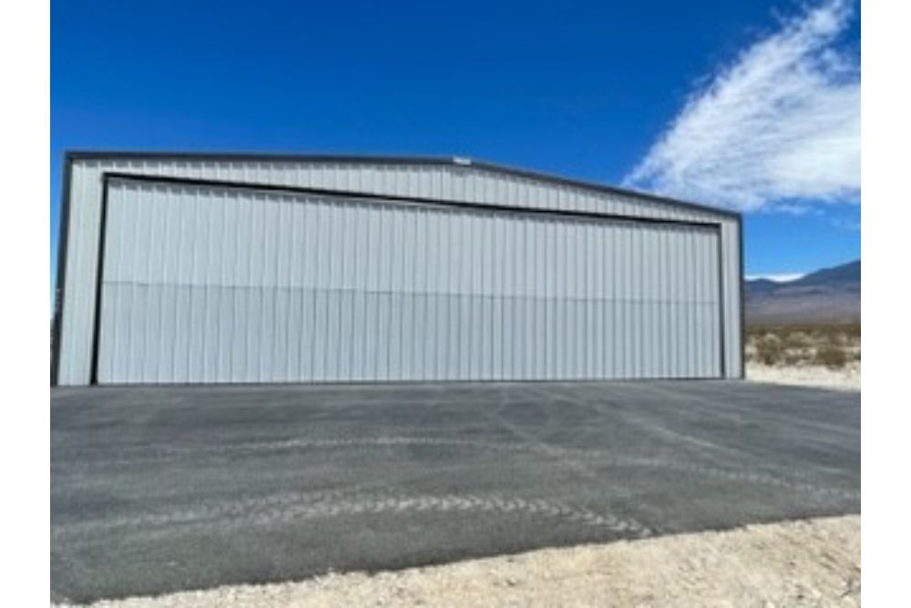 Steel Aircraft Hangar In Pahrump