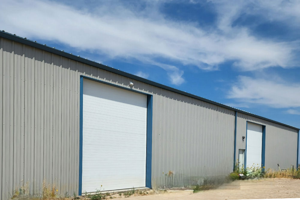 Steel RV Garage in Bennett, Colorado