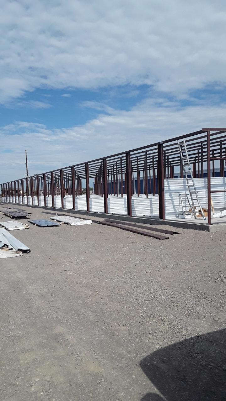 pre-engineered steel building on behalf of a client in Kimball, Nebraska