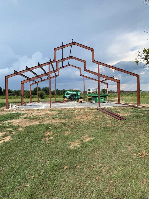 Allendale steel barn building