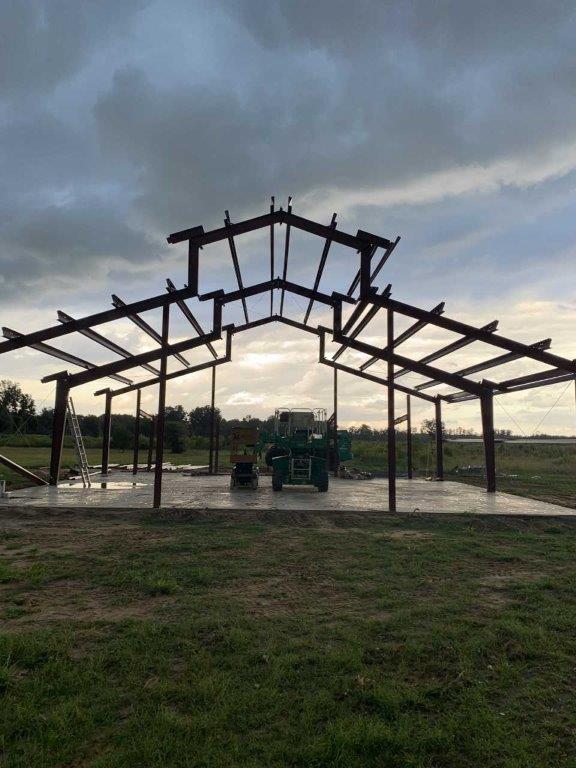 Allendale steel barn building