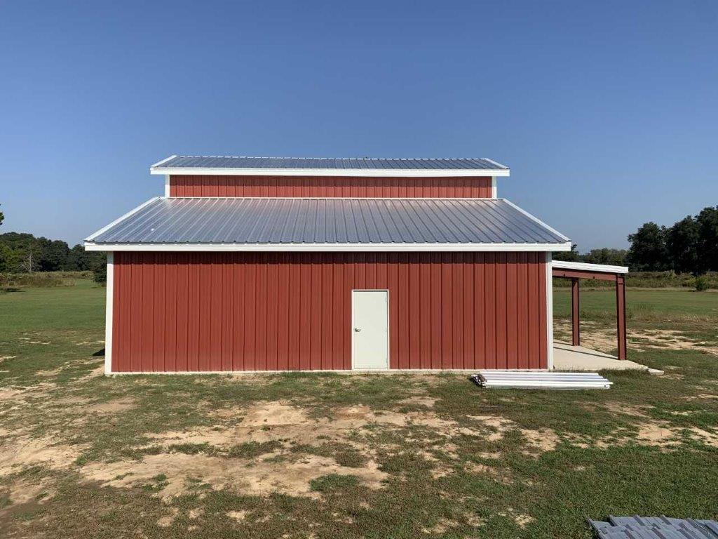 Allendale steel barn building