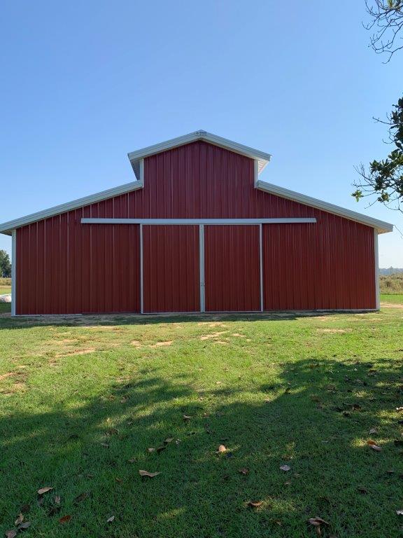 Allendale steel barn building