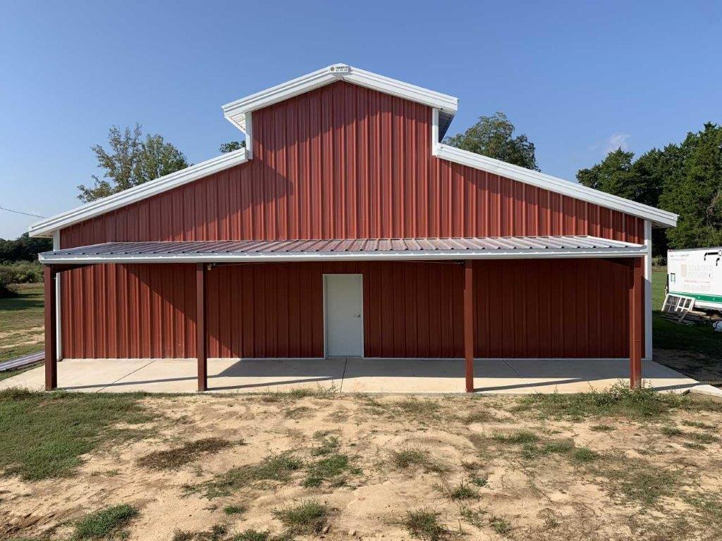 Allendale steel barn building