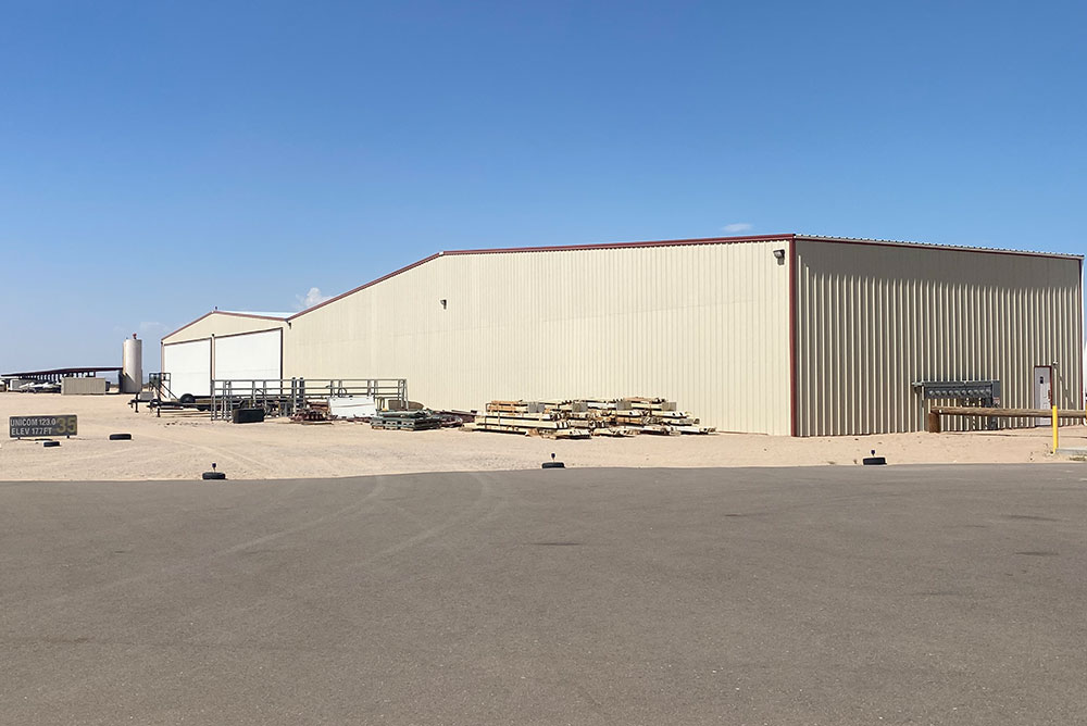 Airplane Hangar in Somerton, Arizona