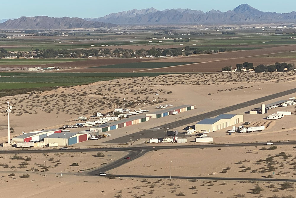 Airplane Hangar in Somerton, Arizona
