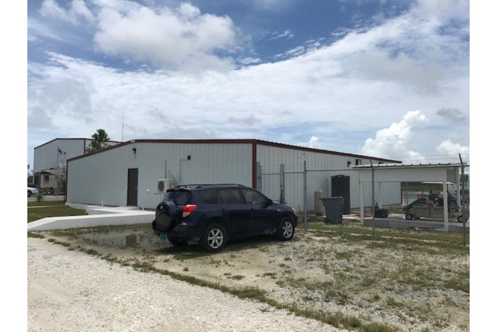 Steel Airplane Hangar In The Bahamas