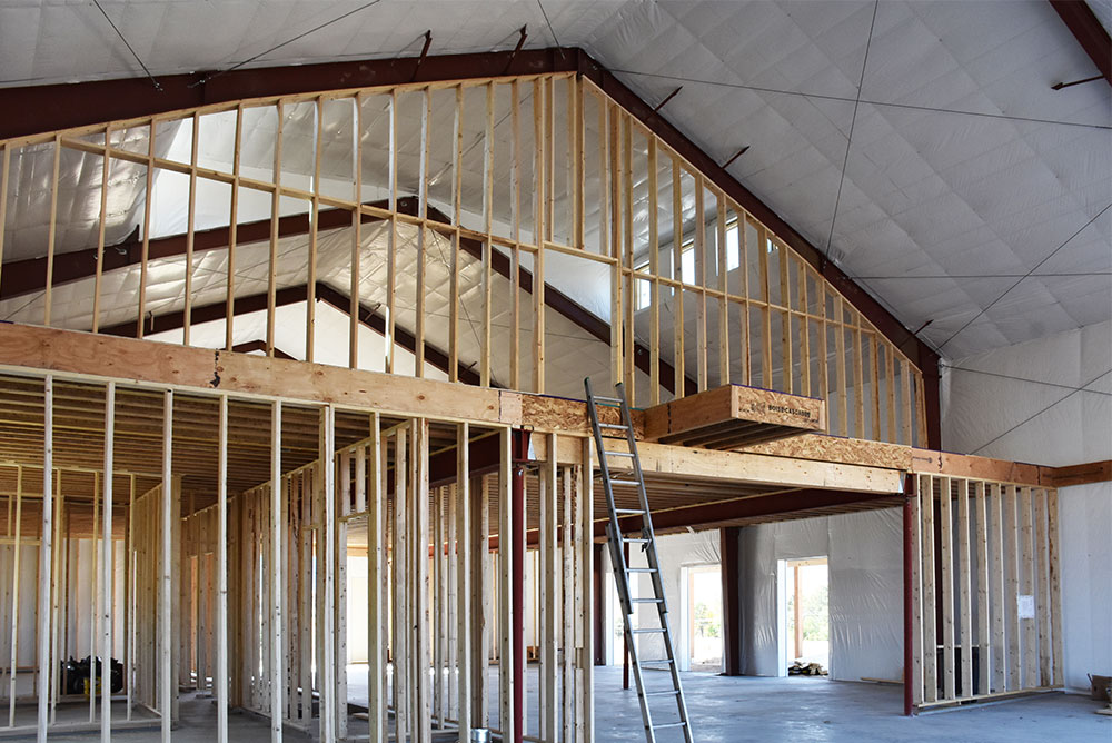 Highlands Ranch steel barn building