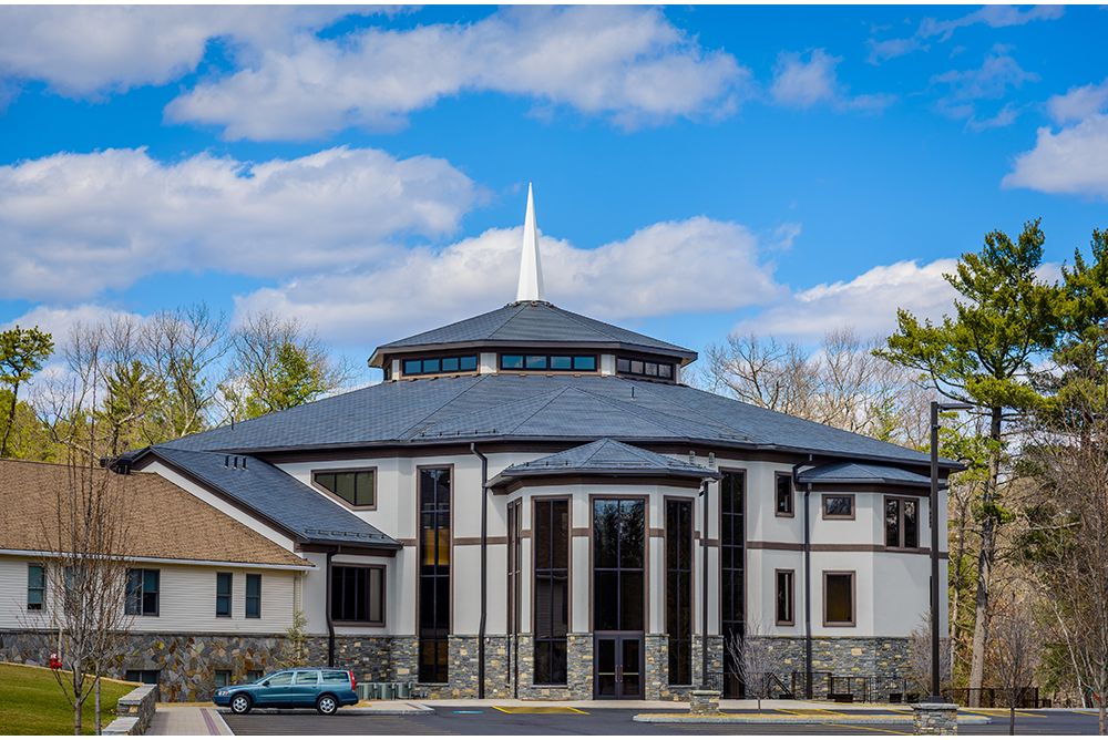 Steel Church Building In Massachusetts