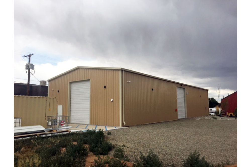 Steel Brewery Building in Santa Fe, New Mexico