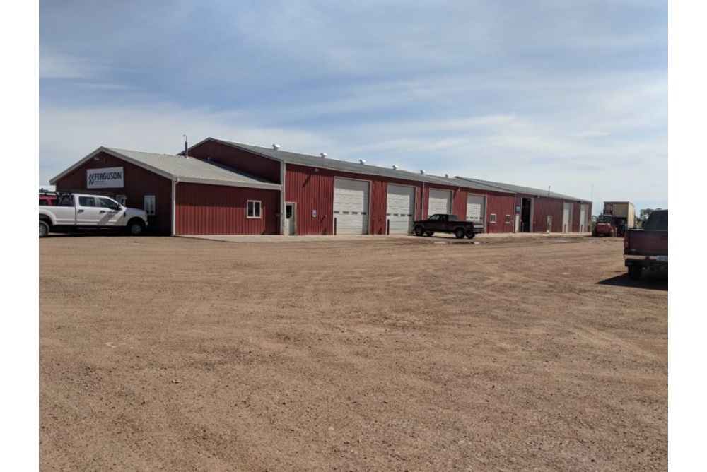 Steel Oil Building In North Dakota