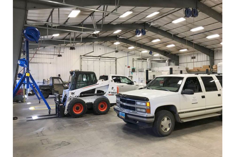 pre-engineered metal building for a client in Bowman, North Dakota