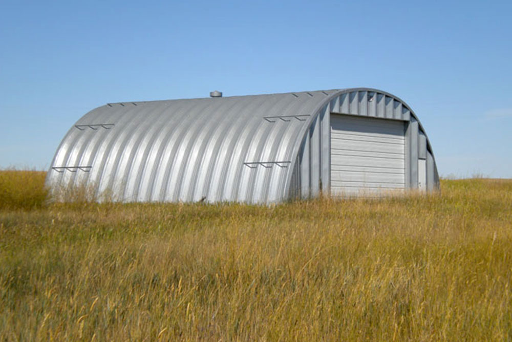 prefabricated metal arch building in Vernon Texas