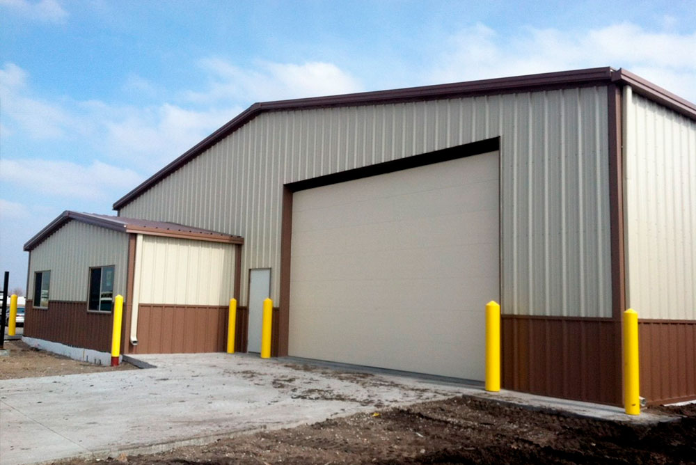 COMMERCIAL STEEL BUILDING in North Dakota