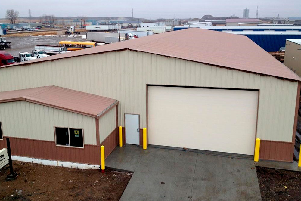 COMMERCIAL STEEL BUILDING IN FARGO, NORTH DAKOTA