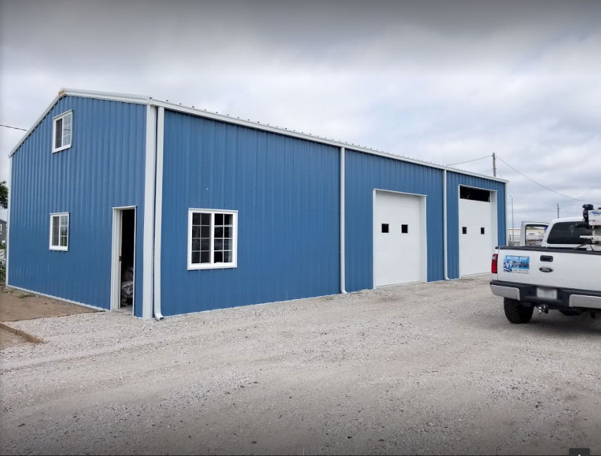 metal machine shop building in Nebraska