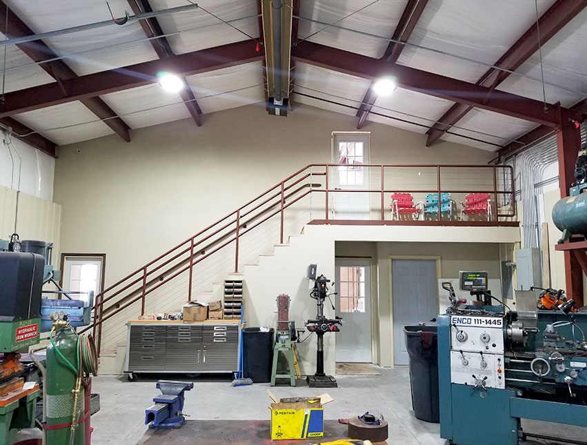 metal machine shop building in Nebraska