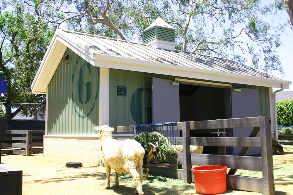 Santa Ana Zoo steel buildings