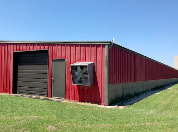 Owasso steel agricultural building