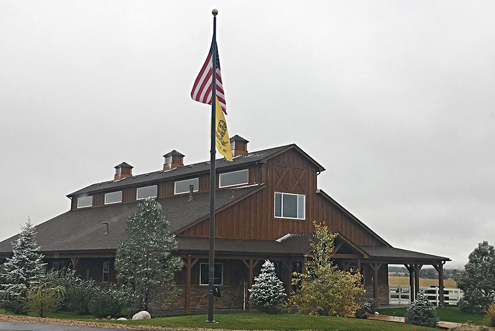 Highlands Ranch prefabricated steel barndominium