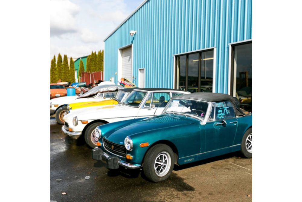 Steel Auto Shop Building In Oregon