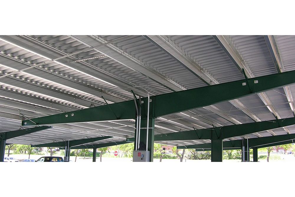 Solar Panel-Adorned Carports At The Denver Federal Center