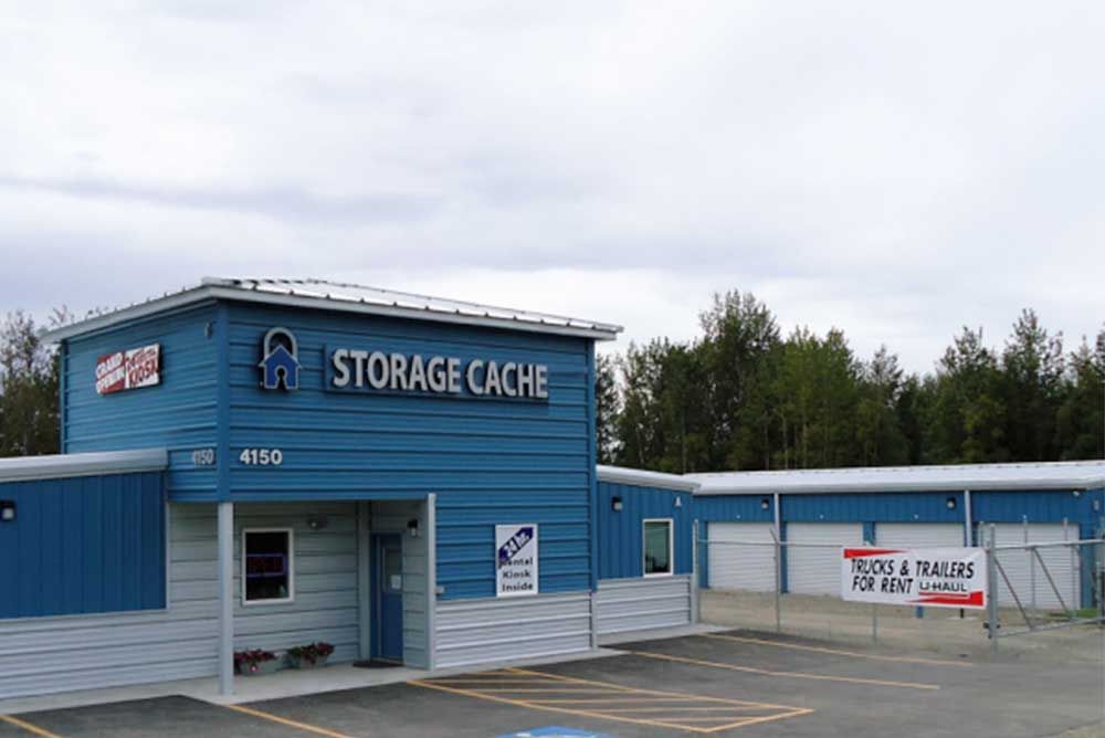 Pair Of Prefabricated Mini Storage Buildings In Wasilla