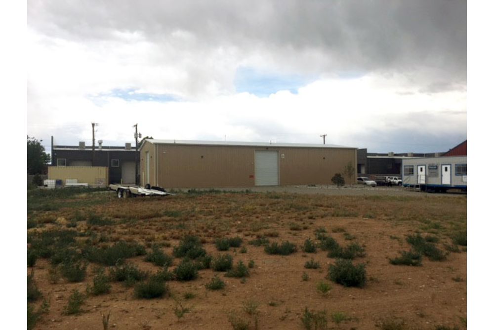 Steel Brewery Building In New Mexico