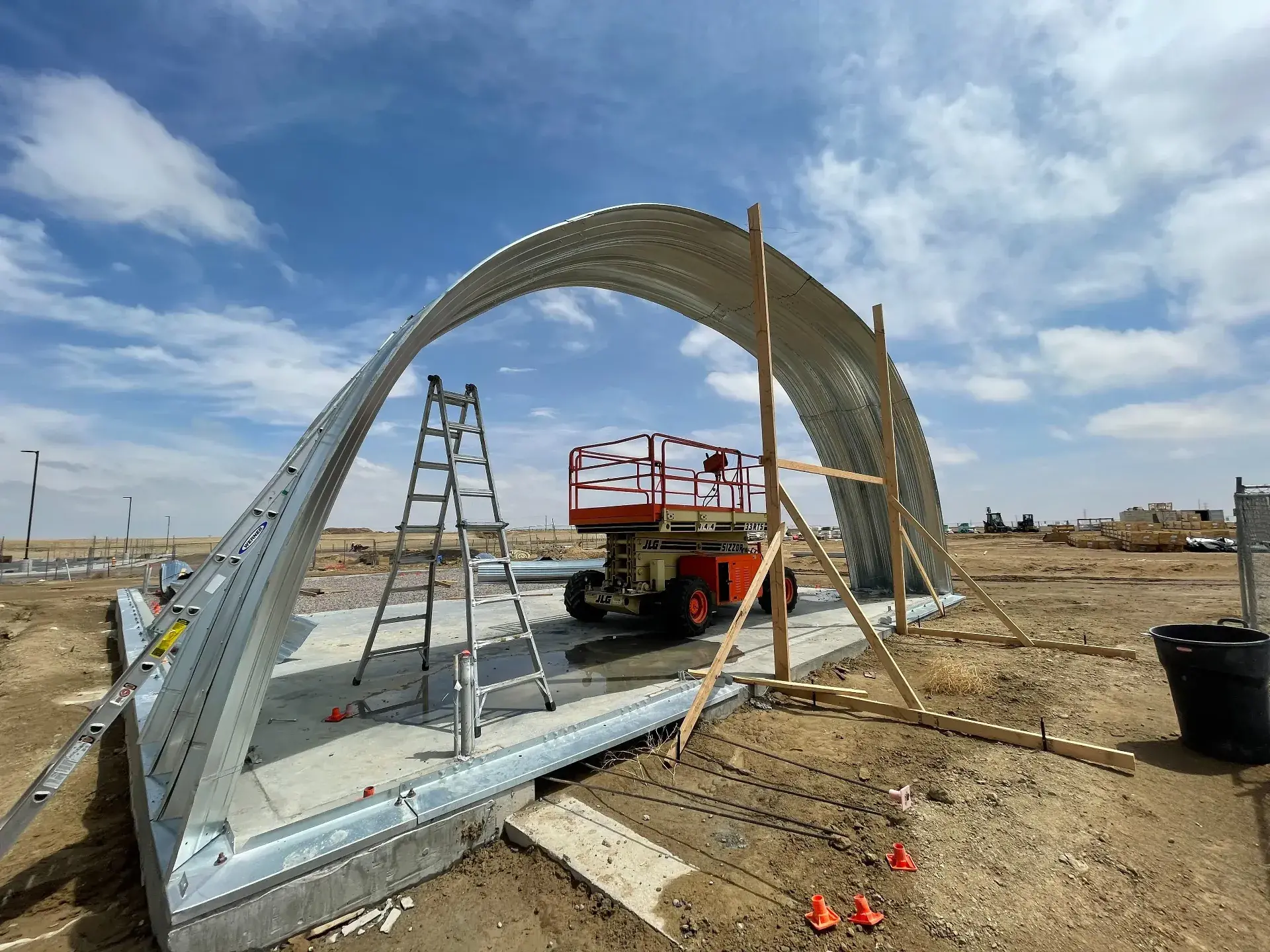 Customizable Metal Arch Buildings in Utah | Sunward Steel Buildings