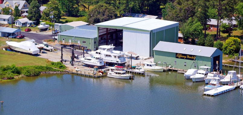 metal IT server storage building in Burgess, Virginia