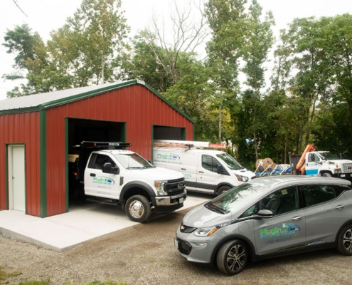 steel garage building in Valatie, New York