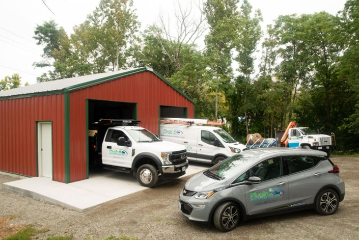 steel garage building in Valatie, New York