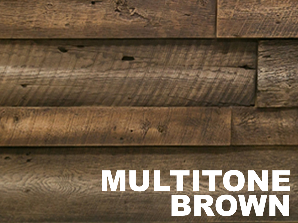 Multitone Brown Wood Colors